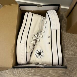 Platform high top converse